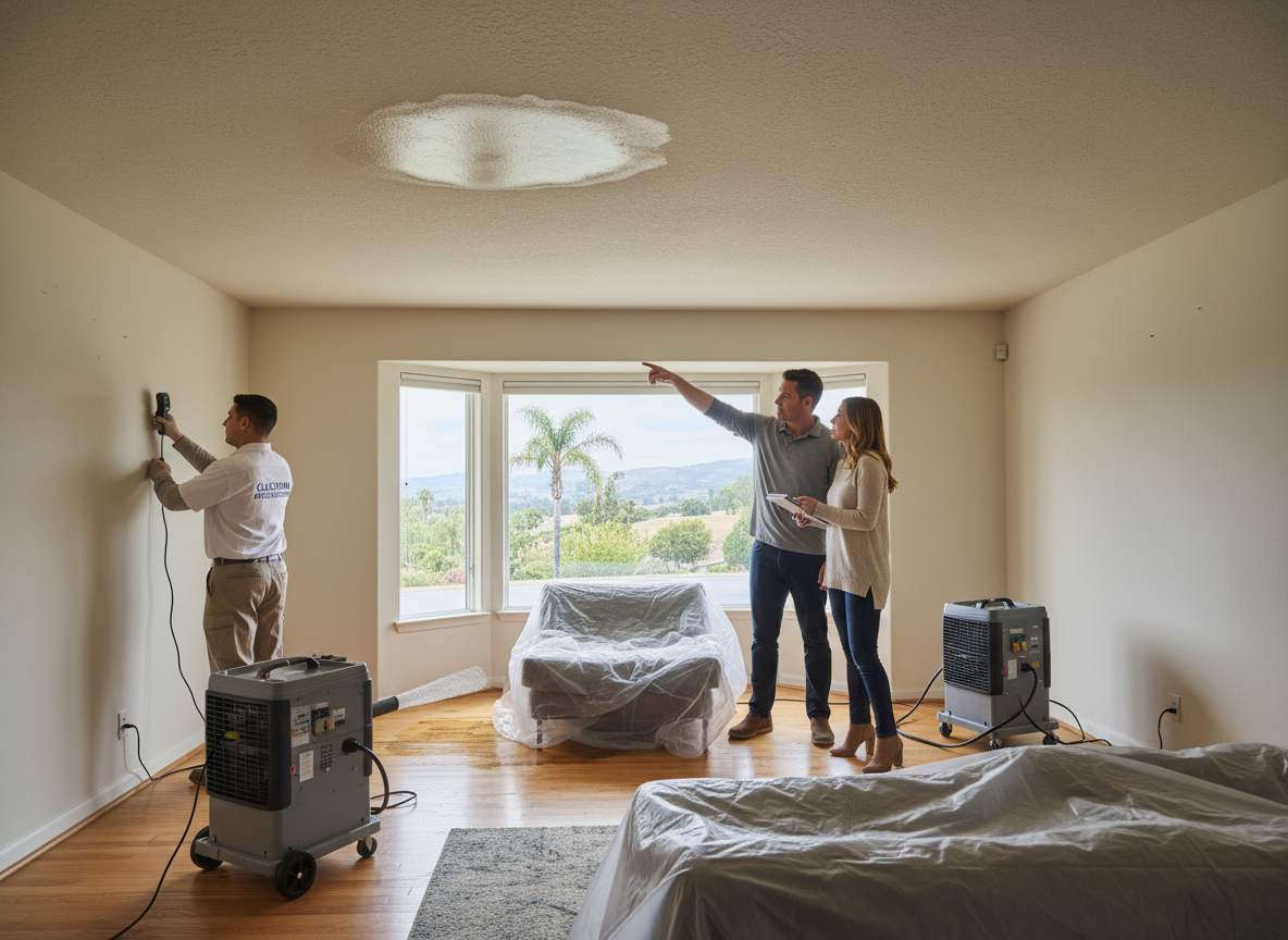 What East Irvine Homeowners Should Do After Winter Rain Leaks