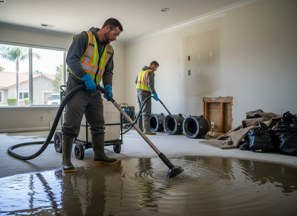 Emergency Water Extraction in East Irvine, CA