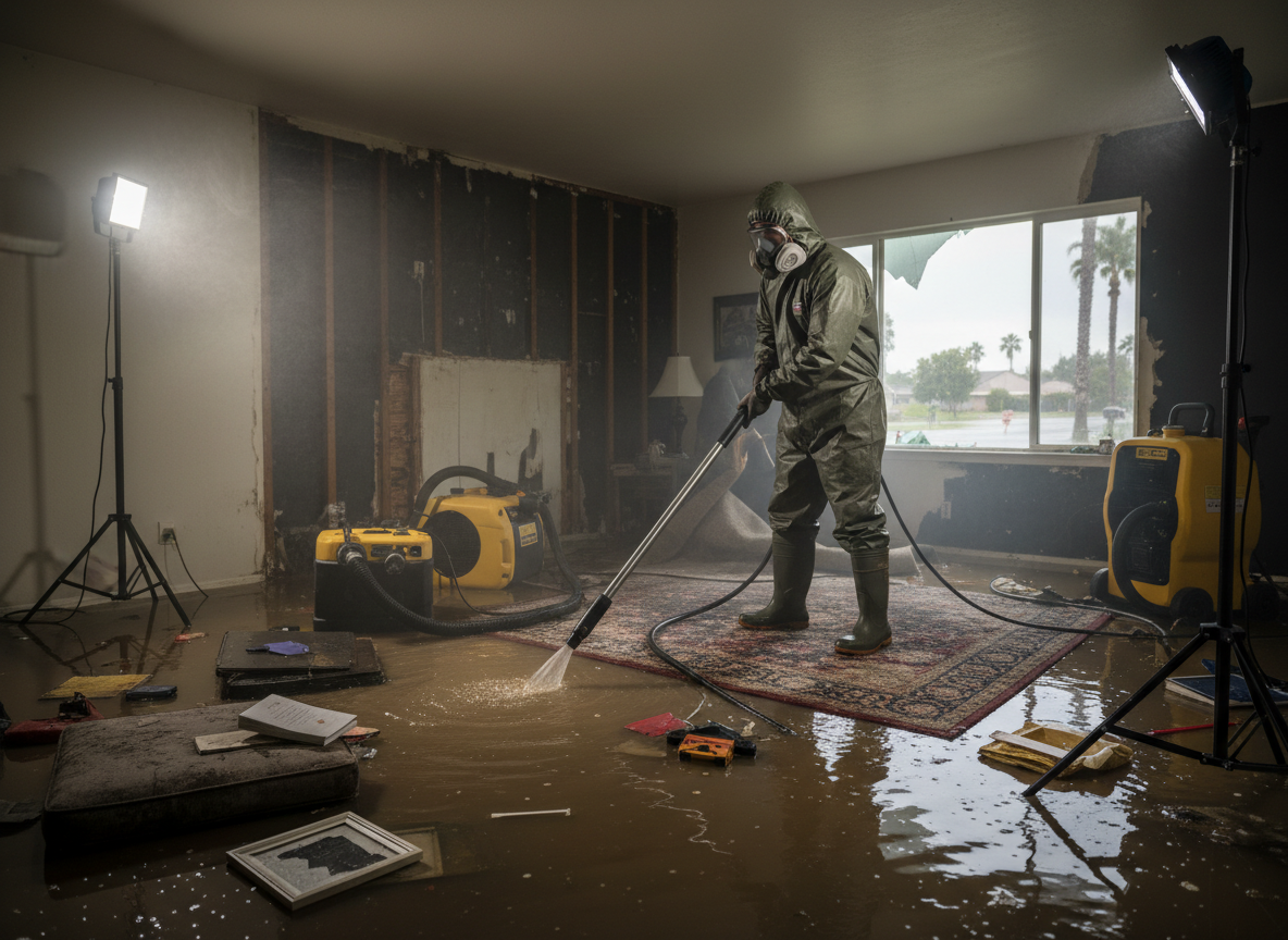 Flood Damage Restoration in East Irvine, CA